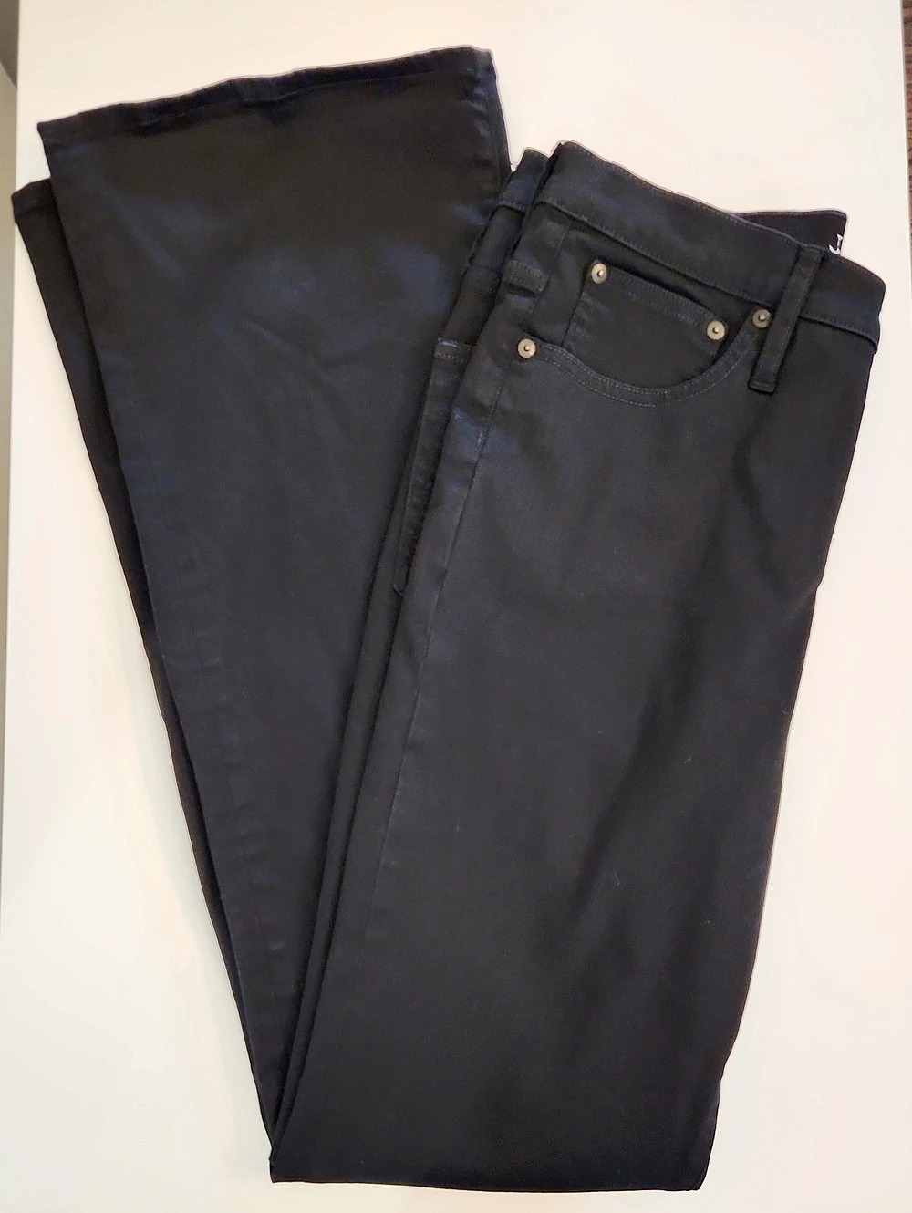 J.Crew '03 Bootcut Jean in Black 30 Tall